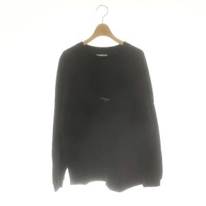 バックプリント ベースボール Tシャツ トレーナー F 黒 ブラック /AT OS