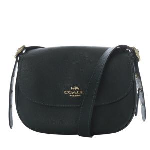 メイシー サドルバッグ ショルダーバッグ ワンショルダー 斜め掛け レザー ダークグリーン CB896