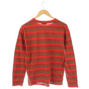 HYSTERIC GLAMOUR CRASH プリントTシャツ カットソー S レッド ブラウン /DO OS SH