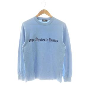 HYS TIMES Tシャツ カットソー長袖 S ブルー ネイビー /ES OS SH