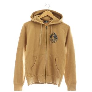 MODERN WORLDパーカー ジップアップ M 茶 ブラウン /AT OS SH