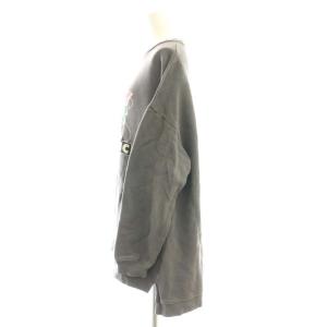 HYSTERIC GLAMOUR HAZY DAYS pt OP プルオーバー トレーナー スウェット 裏起毛 F グレー /AT OS