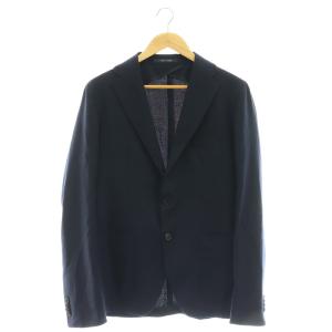 背抜き2Bテーラードジャケット ネイビー