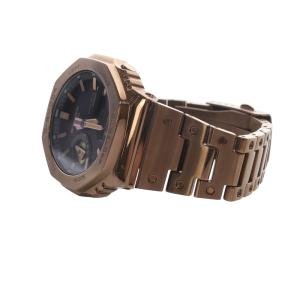 CASIO G-SHOCK フルメタル時計 ソーラー 腕時計 2針 GM-B2100GD
