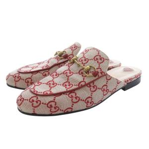 プリンスタウン ホースビット ミュール 36 レッド 475094