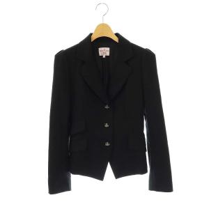 オーブ ウールテーラードジャケット 2 ブラック