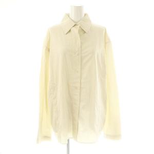 23AW Sidetuck Silky Shirts シャツ スタンドカラー 長袖 F アイボリー /AT