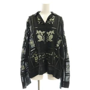 25SS Embroidery Patchwork Shirts
