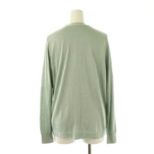 MORABITO ブラン シルクニットアンサンブル カーディガン カットソー 38 ミント /HK OS