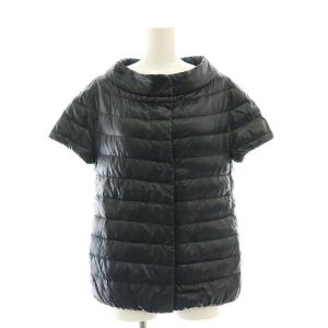 ショートスリーブライトダウンジャケット 42 ブラック /DO OS