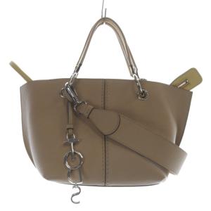 JOY 2WAY ミニトートバッグ ブラウン