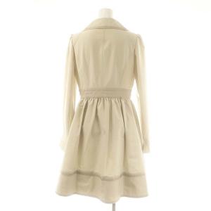 René スプリングコート グログラン 34 ベージュ /DF OS