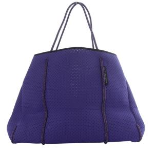 STATE OF ESCAPE トートバッグ ハンドバッグ ネオプレン ポーチ付き ブルー /YO1