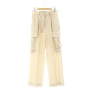 25SS ウォッシャブル カーゴパンツ スラックス 34 ライトベージュ /ES OS