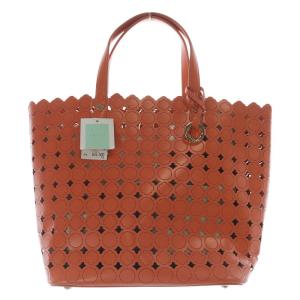 キャンディクローバー トートバッグ ハンドバッグ オレンジ /SR50