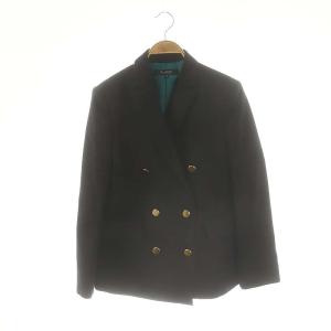 金ボタン ダブル テーラードジャケット ブレザー 38 紺 ネイビー /AT OS