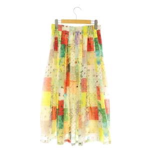 franche lippée パッチワークデザインロングスカート M マルチカラー /DO OS SH
