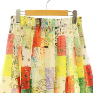 franche lippée パッチワークデザインロングスカート M マルチカラー /DO OS SH
