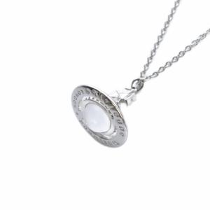 オーブ ネックレス シルバーカラー