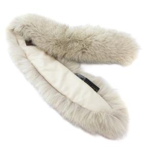 BALMAIN SAGA FURS 美品 ティペット 毛皮 フォックスファー アイボリー /AE