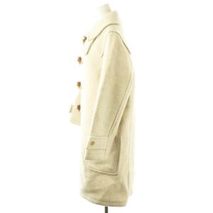 FUMIKA_UCHIDA MELTON DUFFLE COAT 36 アイボリー