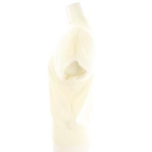 CELFORD 23AW ショートファースリーブニットプルオーバー カットソー 半袖 36 白 ホワイト /AT OS