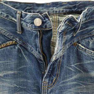 HYSTERIC GLAMOUR スタッズ デニムパンツ ダメージ加工 M 青 ブルー /SS OS