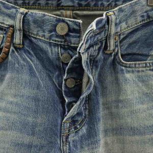 HYSTERIC GLAMOUR スタッズ ボタンフライ デニムパンツ ジーンズ S 青 ブルー /SS OS