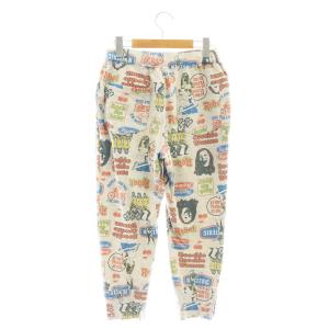 HYSTERIC GLAMOUR スウェットパンツ 総柄 F グレー /SS OS