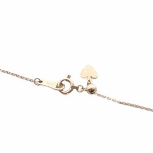 NOJESS ハートモチーフ ネックレス ペンダント K10 ゴールド /SR6