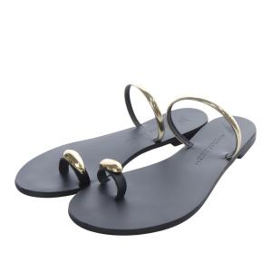 ニコラスライナス NICOLAS LAINAS 24SS BIJOU トングサンダル フラット レザー