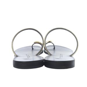 Deuxieme Classe ニコラスライナス NICOLAS LAINAS 24SS BIJOU トングサンダル フラット レザー