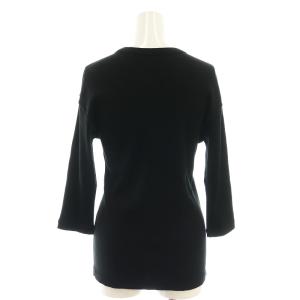 Deuxieme Classe 24SS dignity Tシャツ カットソー 七分袖 F 黒 ブラック 24070500713010