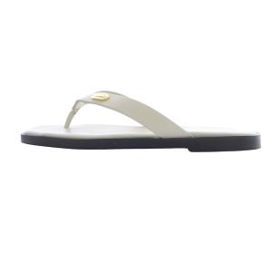 caminando 25SS TONGS SANDAL サンダル トング レザー 7 ベージュ /SR