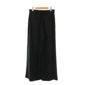 theory luxe 24SS Cleven Dina ワイドパンツ イージー 40 ブラック /DO OS