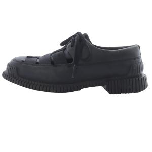 PIX レースアップシューズ スニーカー 35 黒 ブラック /SR43