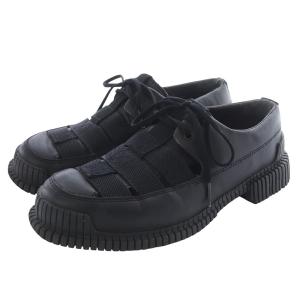 CAMPER PIX レースアップシューズ スニーカー 35 黒 ブラック /SR43