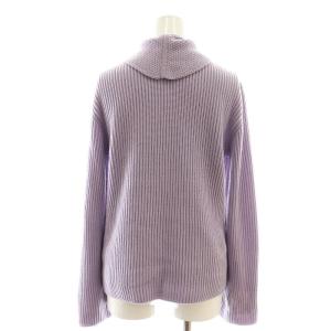 GIORGIO ARMANI カシミヤ ニット カーディガン 40 紫 パープル /AT OS