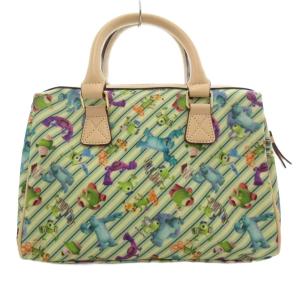 Samantha Thavasa Petit Choice × モンスターズインク 2点セット ハンドバッグ ショルダー 財布 総柄 緑 グリーン /JS