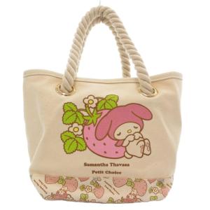 × マイメロディ 3点セット まとめ ハンドバッグ トート 財布 総柄 ベージュ /JS