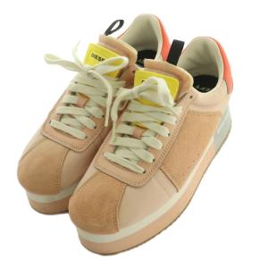 DIESEL 厚底スニーカー 24cm マルチカラー ピンク オレンジ /SS OS