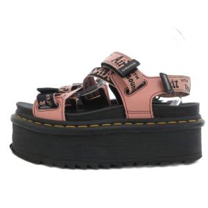 Dr.Martens KIMBER 厚底ストラップサンダル プラットフォーム UK5 ピンク /UO