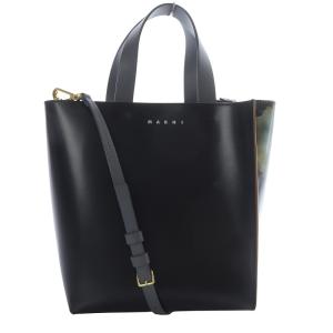 MUSEO BAG トートバッグ  2way レザー ブラック