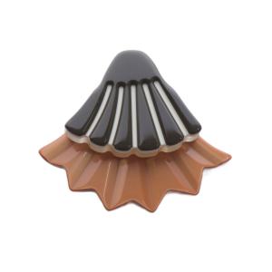 MARNI モチーフブローチ 茶色 ブラウン オレンジ /SR11