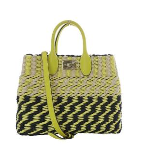 studio box bag 2WAY バッグ イエロー ブラック