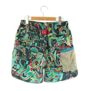 CHUMS CW-X WOMENS PLUNGE DIVERS ハーフパンツ ショートパンツ イージー L マルチカラー