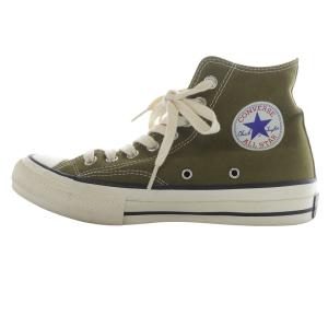 ADDICT CHUCK TAYLOR CANVAS HI スニーカー ハイカット 26cm カーキ 緑