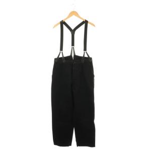 デニムオーバーパンツ 1 ブラック