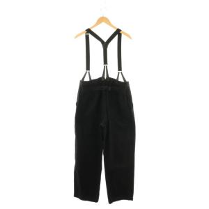 COMOLI デニムオーバーパンツ 1 ブラック