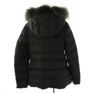 TATRAS KOSAVA ダウンジャケット ラクーンファー 03 ブラック